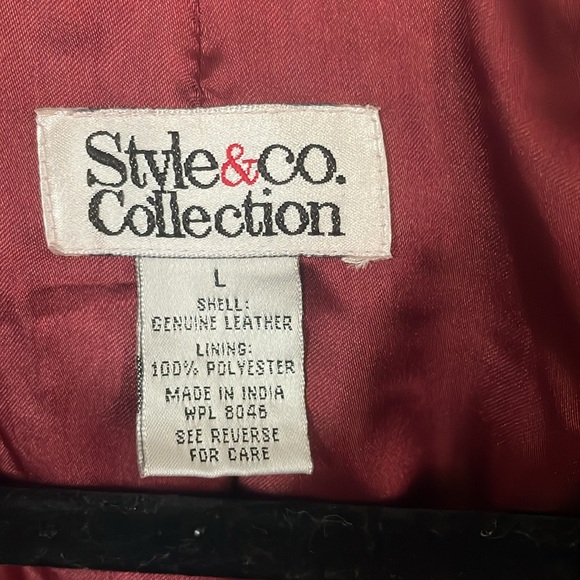 Leather jacket - Picture 3 of 4